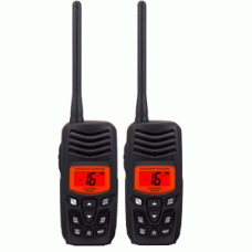 Standard HX100 2.5W Floating Handheld VHF 2-Pack